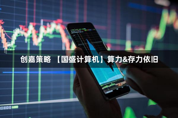 创嘉策略 【国盛计算机】算力&存力依旧
